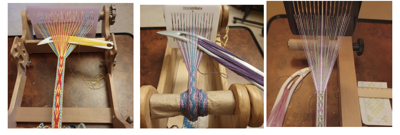 braid weaving on inkle loom